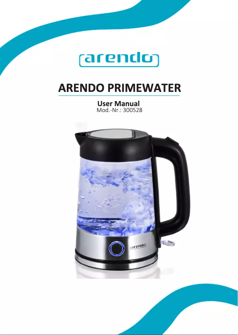 Page 1 de la notice Mode d'emploi Arendo Primewater 300528