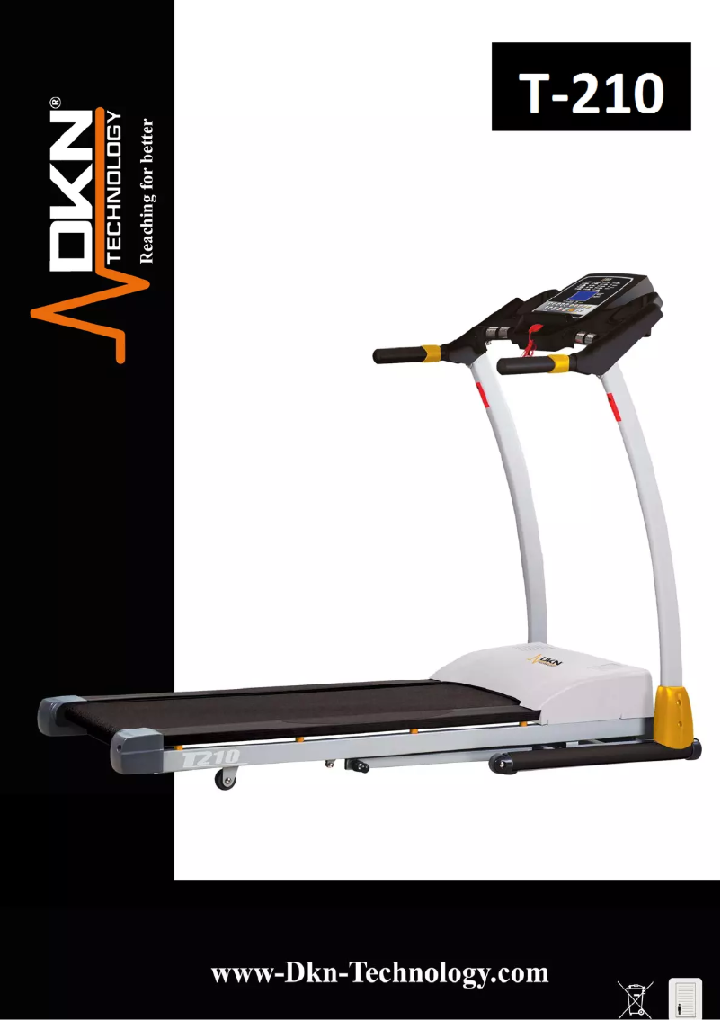 Page n°1 - Manuel utilisateur DKN T-210