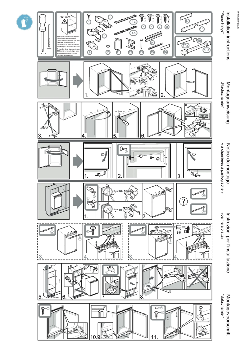 Page n°1 - Guide d'installation Siemens KI24RNFF0