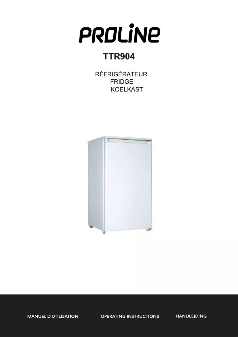 Página 1 del manual Manual de usuario Proline TTR904