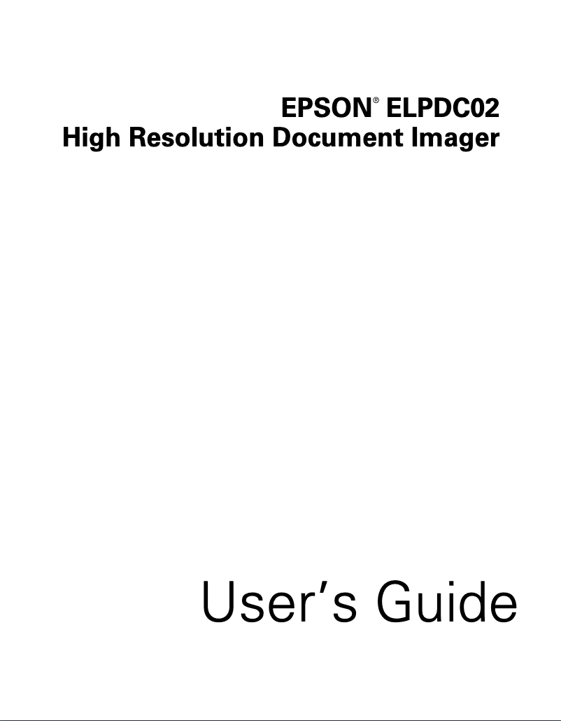 Imagen de la primera página del manual del dispositivo ELPDC02