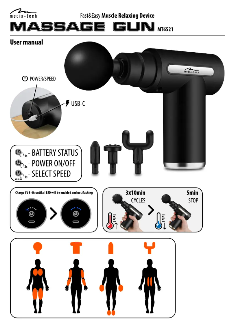 Page n°1 - Manuel utilisateur Media-Tech MT6521