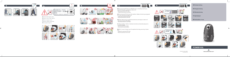 Image de la première page du manuel de l'appareil Power XXL