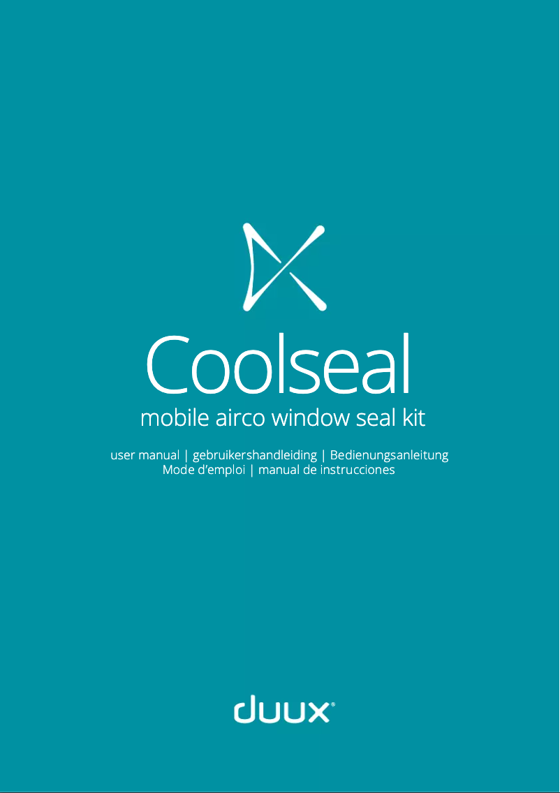 Image de la première page du manuel de l'appareil Coolseal