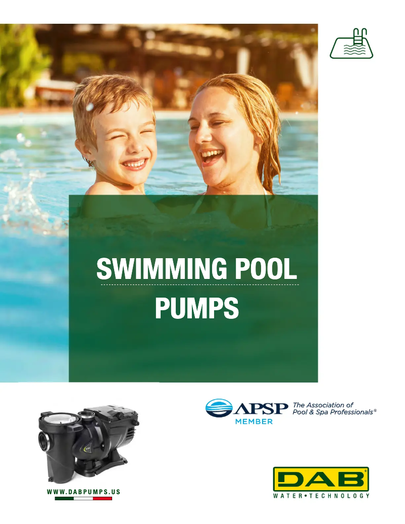 Image de la première page du manuel de l'appareil ESwim