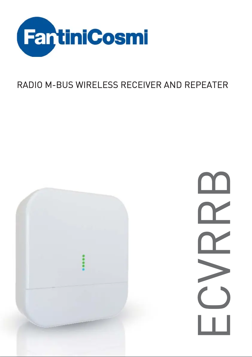 Image de la première page du manuel de l'appareil ECVRRB