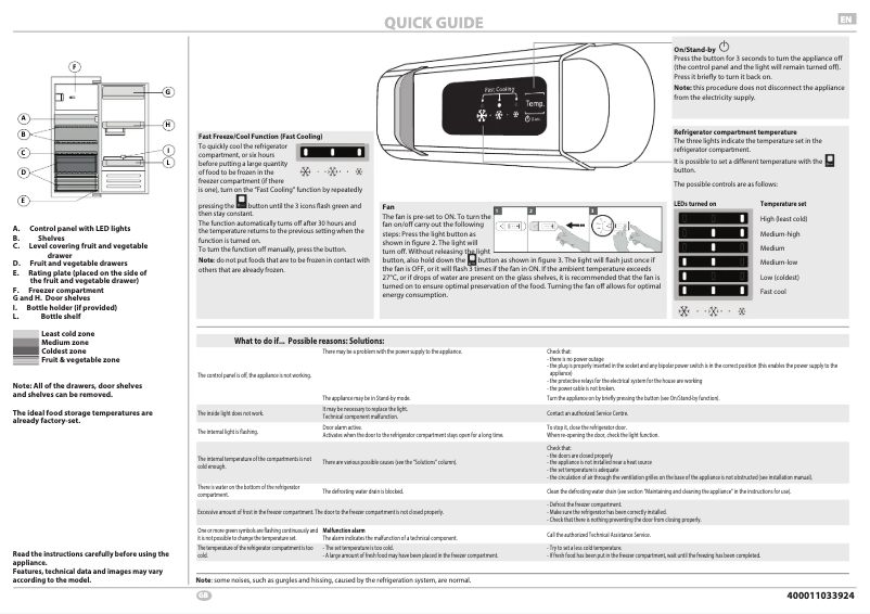 Image de la première page du manuel de l'appareil KD22178A