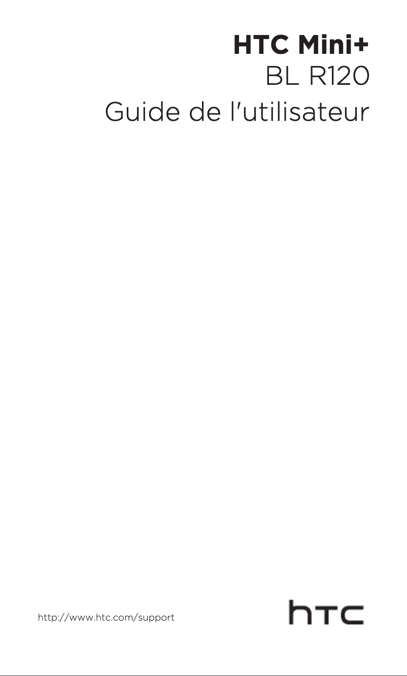 Image de la première page du manuel de l'appareil Mini Plus BL R120