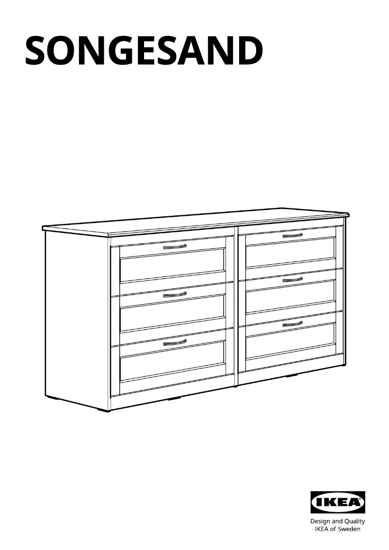 Imagen de la primera página del manual del dispositivo SONGESAND 103.667.96