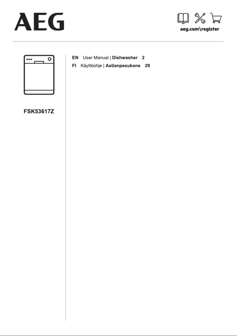 Imagen de la primera página del manual del dispositivo FSK53617Z