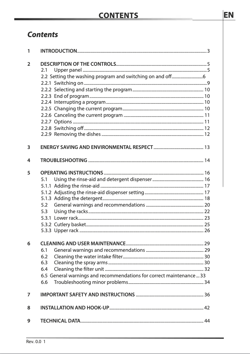 Page 1 de la notice Manuel utilisateur AEG Favorit F89088VI-S