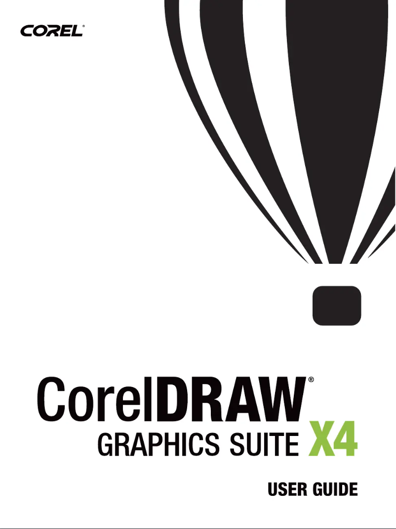 Page n°1 - Manuel utilisateur Corel Draw Graphics Suite X4