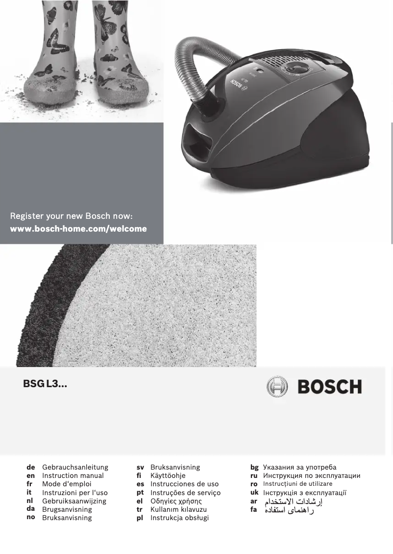 Página 1 del manual Manual de usuario Bosch BSGL3MULT3