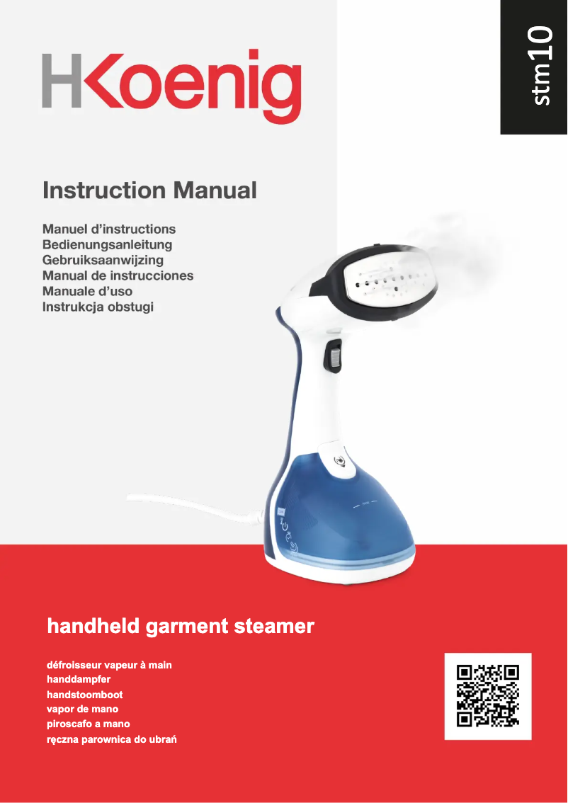 Image de la première page du manuel de l'appareil STM10