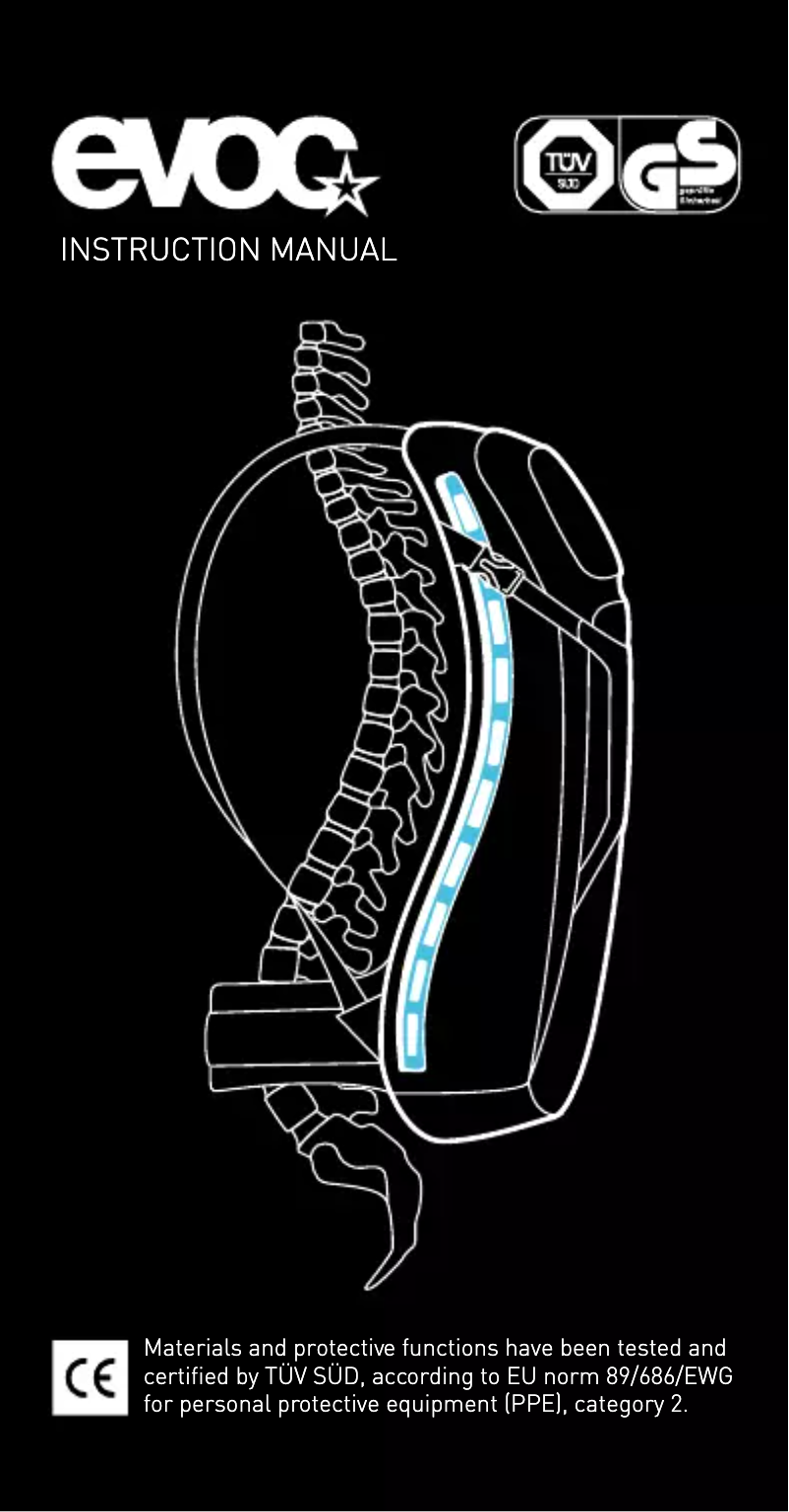 Page 1 de la notice Manuel utilisateur EVOC FR Pro Team