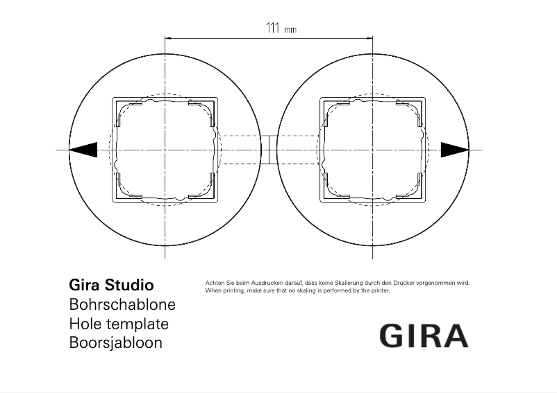 Página 1 del manual Manual de usuario Gira TX_44