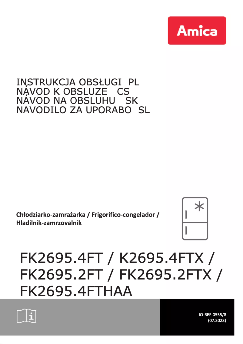 Página 1 del manual Manual de usuario Amica AKG 3875 S