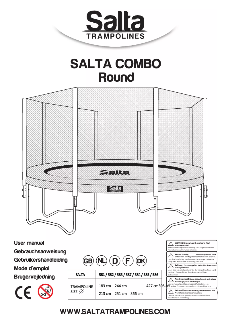 Image de la première page du manuel de l'appareil Combo