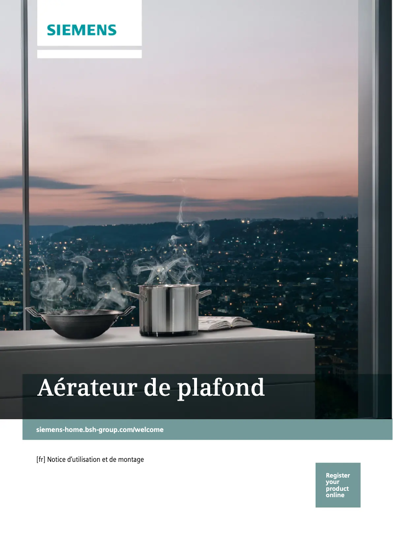 Page 1 de la notice Manuel utilisateur Siemens LR27CBS20