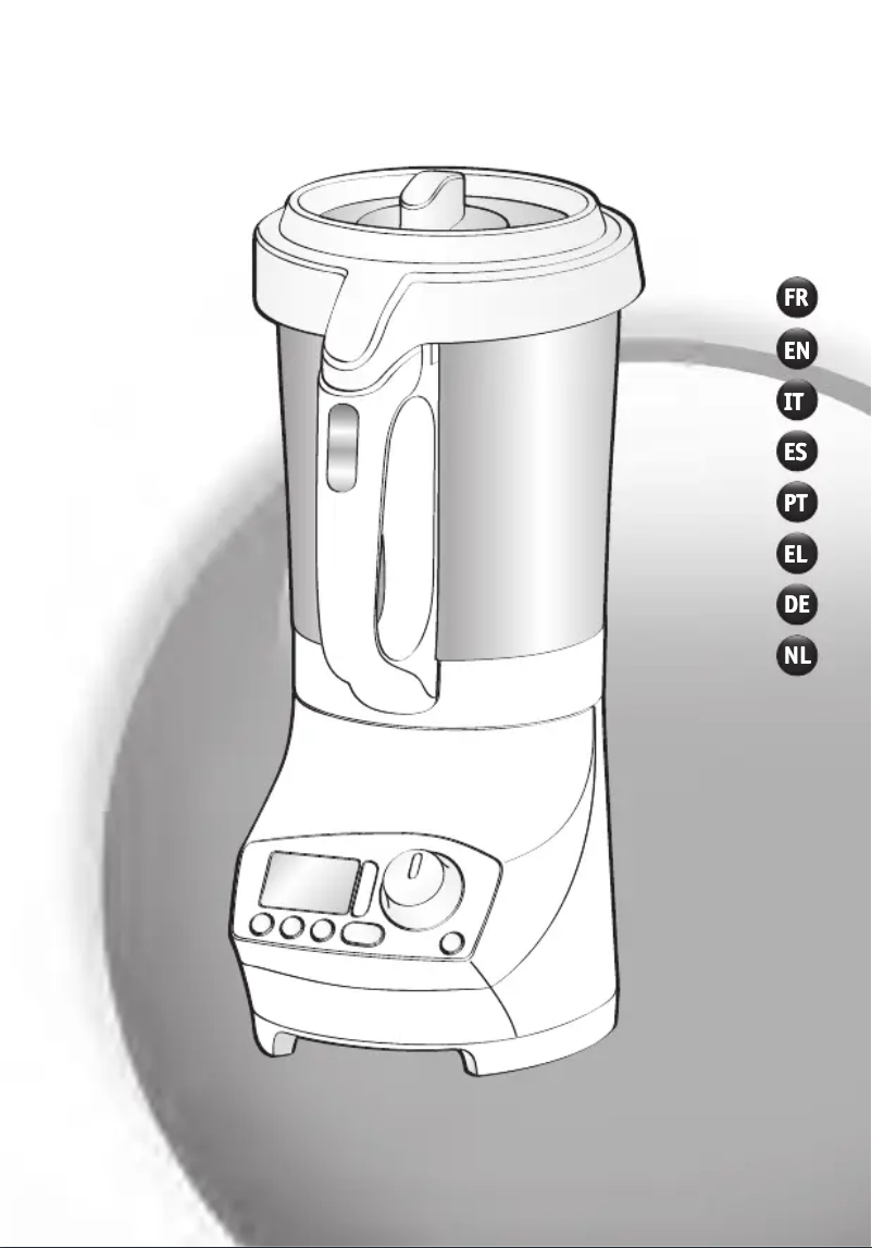 Page 1 de la notice Manuel utilisateur Tefal Soup & Co XL BL9081