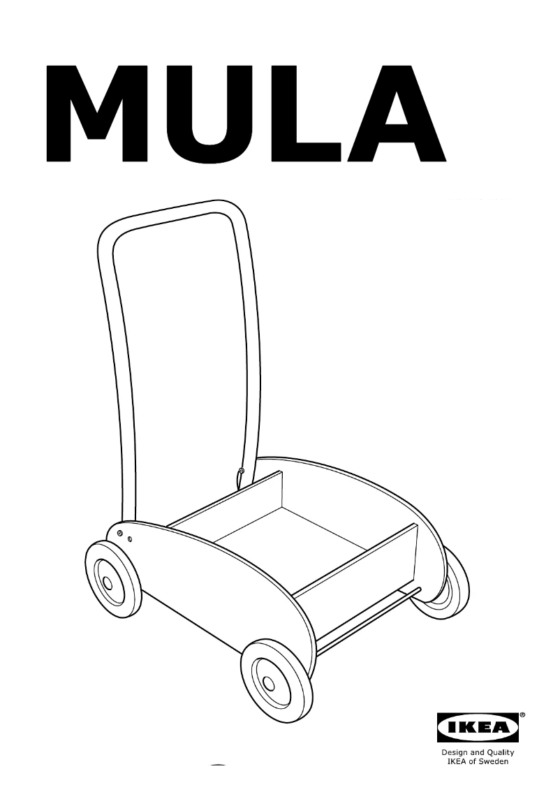 Image de la première page du manuel de l'appareil MULA