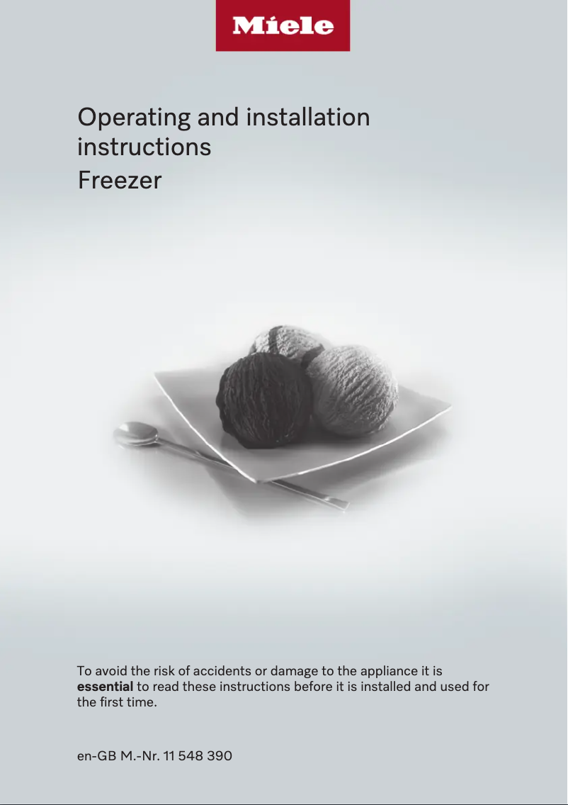 Page 1 de la notice Mode d'emploi Miele F 2413 Vi