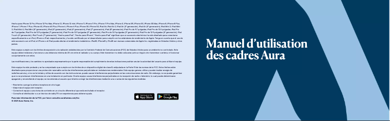 Page 1 de la notice Manuel utilisateur Aura Mason Pro