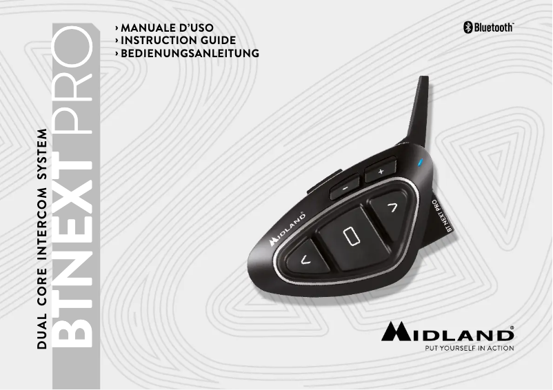 Page n°1 - Manuel utilisateur Midland BT Next Pro