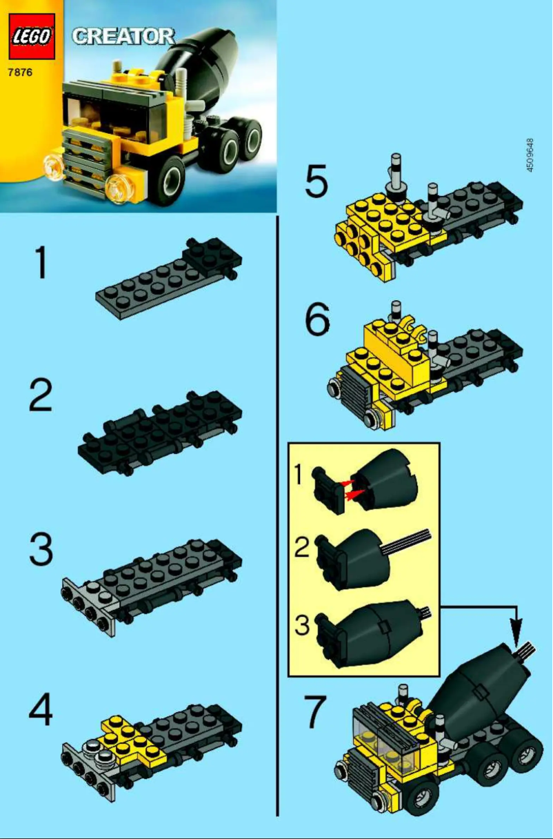 Página 1 del manual Manual de usuario Lego Cement Truck