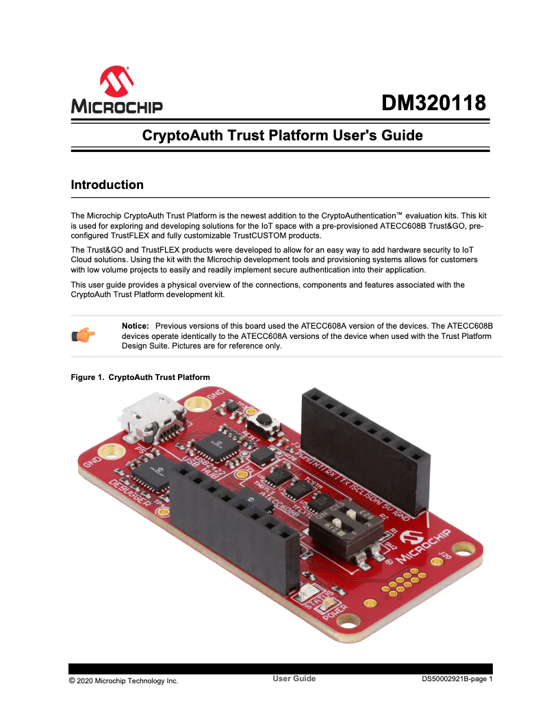 Página 1 del manual Manual de usuario Microchip SW-TPDSv2