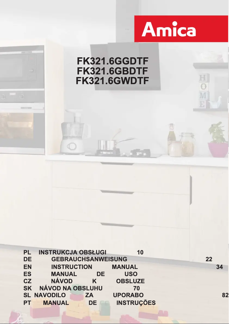 Image de la première page du manuel de l'appareil FK321.6GBDTF