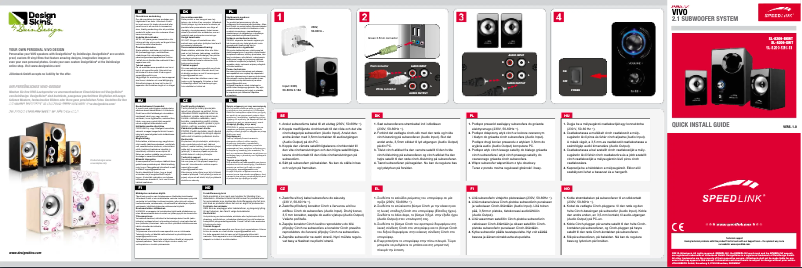 Image de la première page du manuel de l'appareil Vivo SL-8209-SBK-01