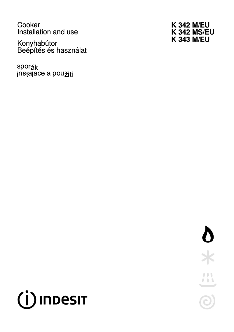 Image de la première page du manuel de l'appareil K343 M(X)/EU