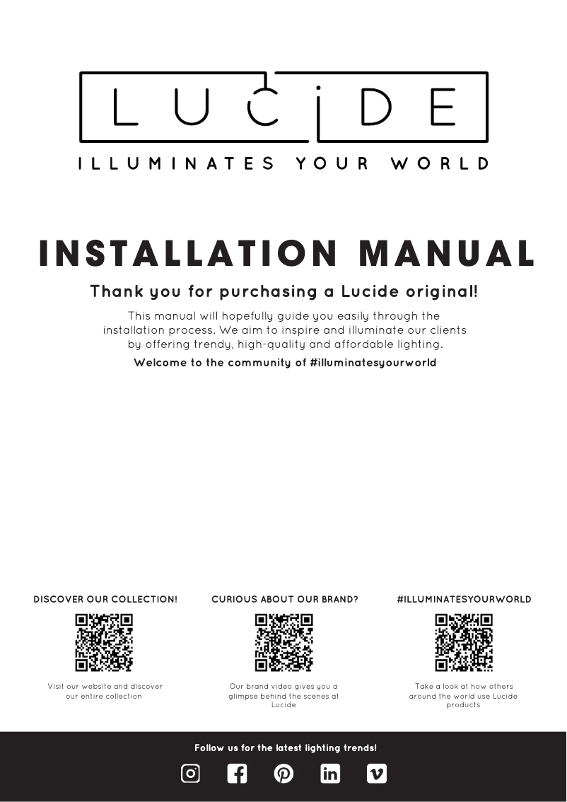 Image de la première page du manuel de l'appareil Talowe led 46100/32/30