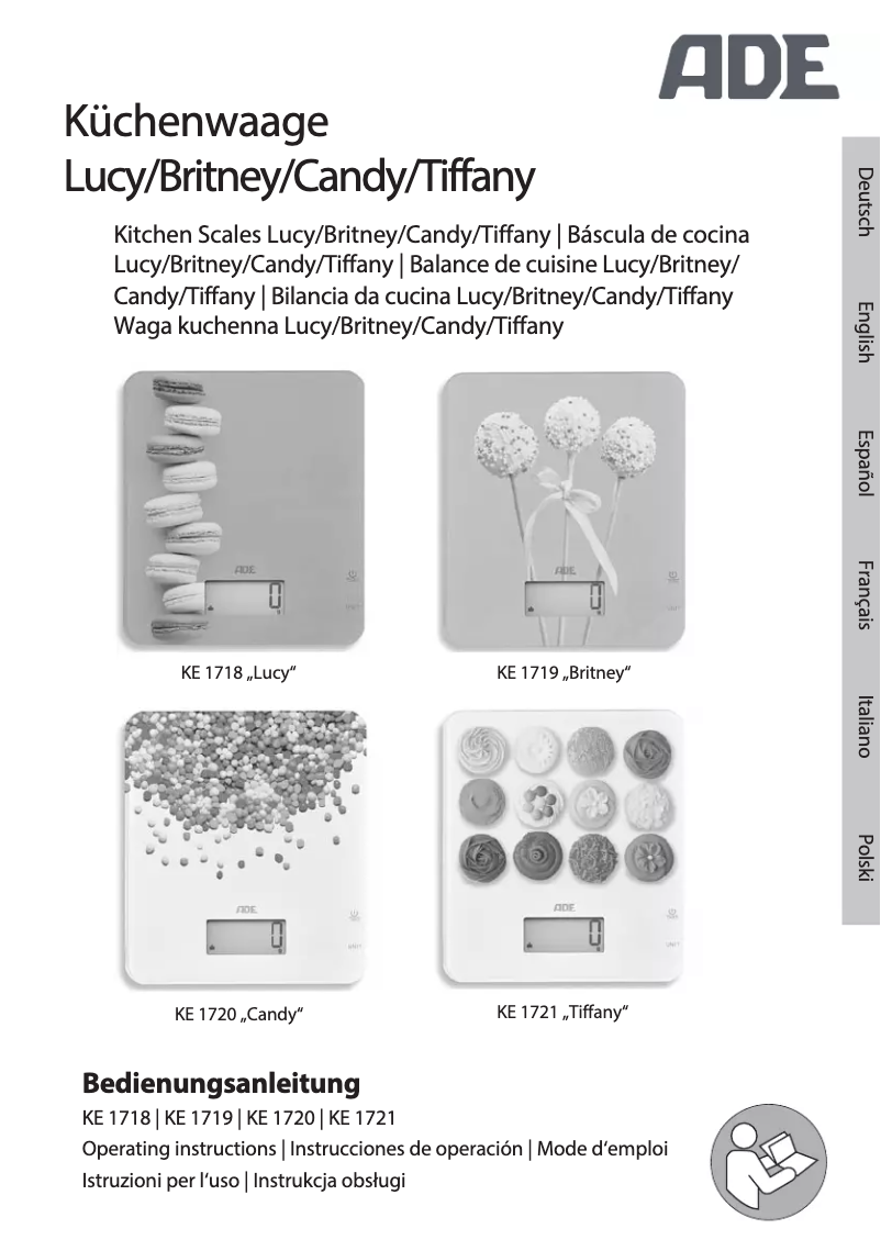 Página 1 del manual Manual de usuario ADE Britney KE 1719