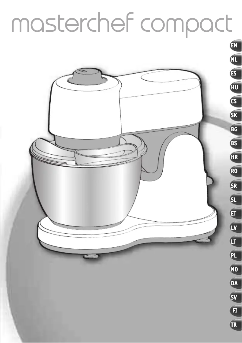 Page n°1 - Manuel utilisateur Tefal Masterchef Compact QB2071