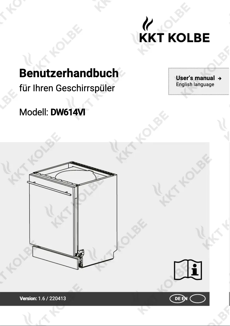 Página 1 del manual Manual de usuario KKT Kolbe DW614VI