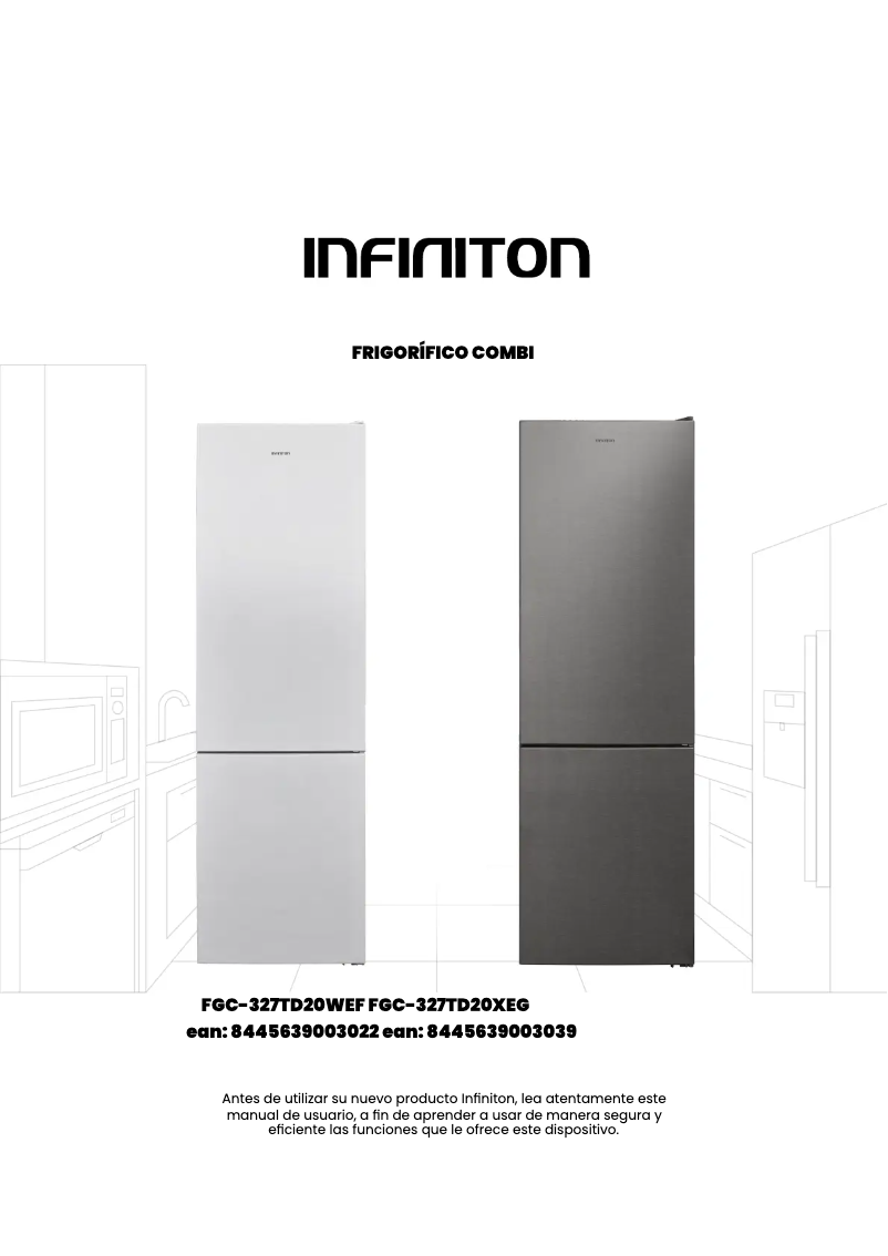 Page n°1 - Manuel utilisateur Infiniton FGC-327TD20XEG