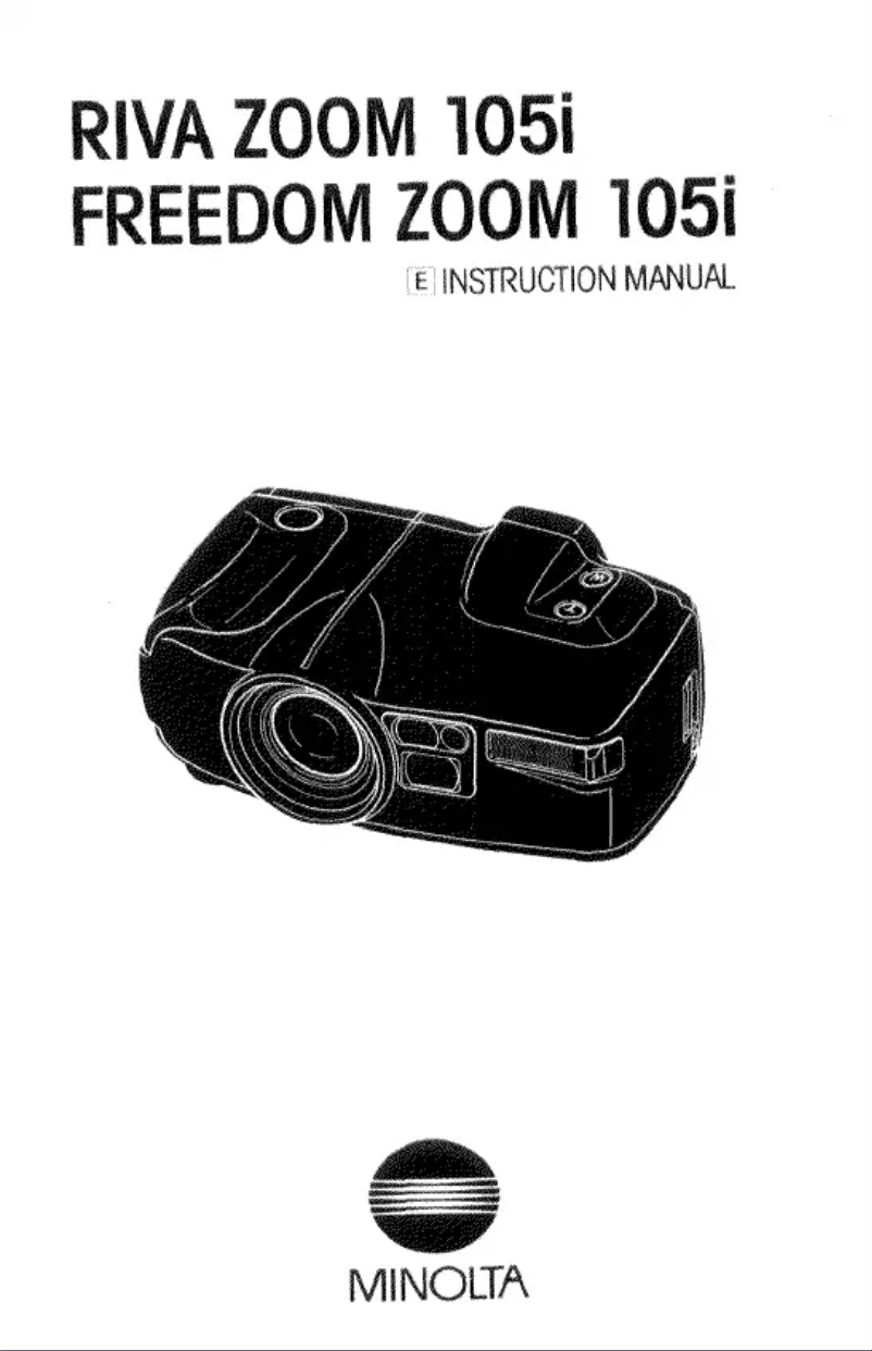 Page n°1 - Manuel utilisateur Konica Minolta Riva Zoom 105i