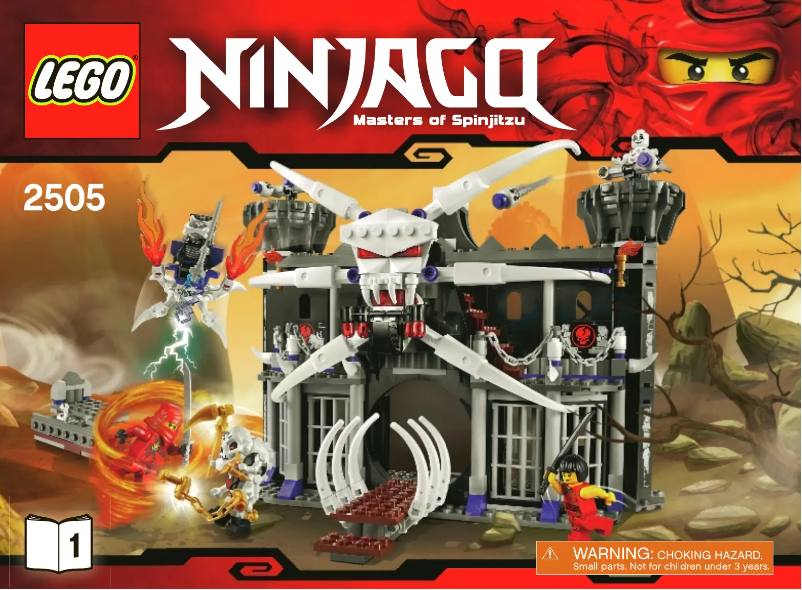 Page n°1 - Manuel utilisateur Lego Garmadon's Dark Fortress