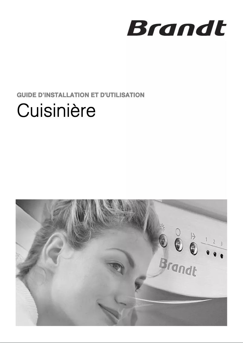 Page 1 de la notice Manuel utilisateur Brandt KMP1115W
