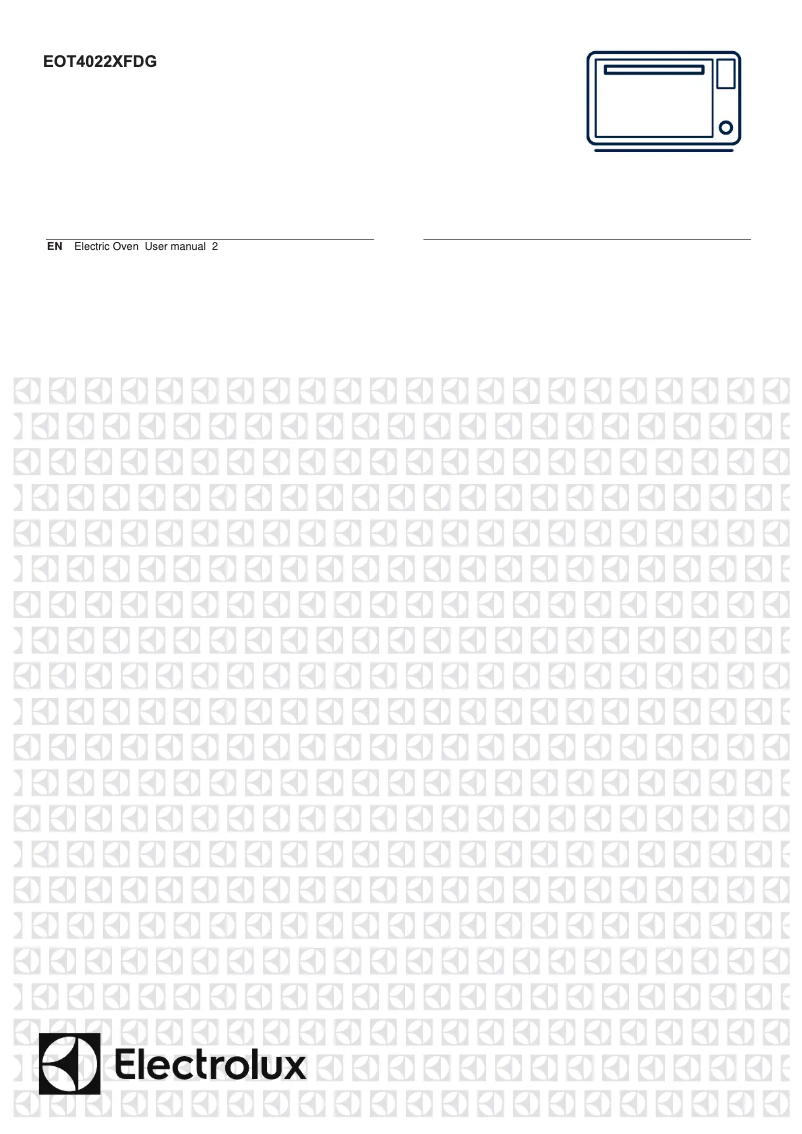 Image de la première page du manuel de l'appareil EOT4022XFDG