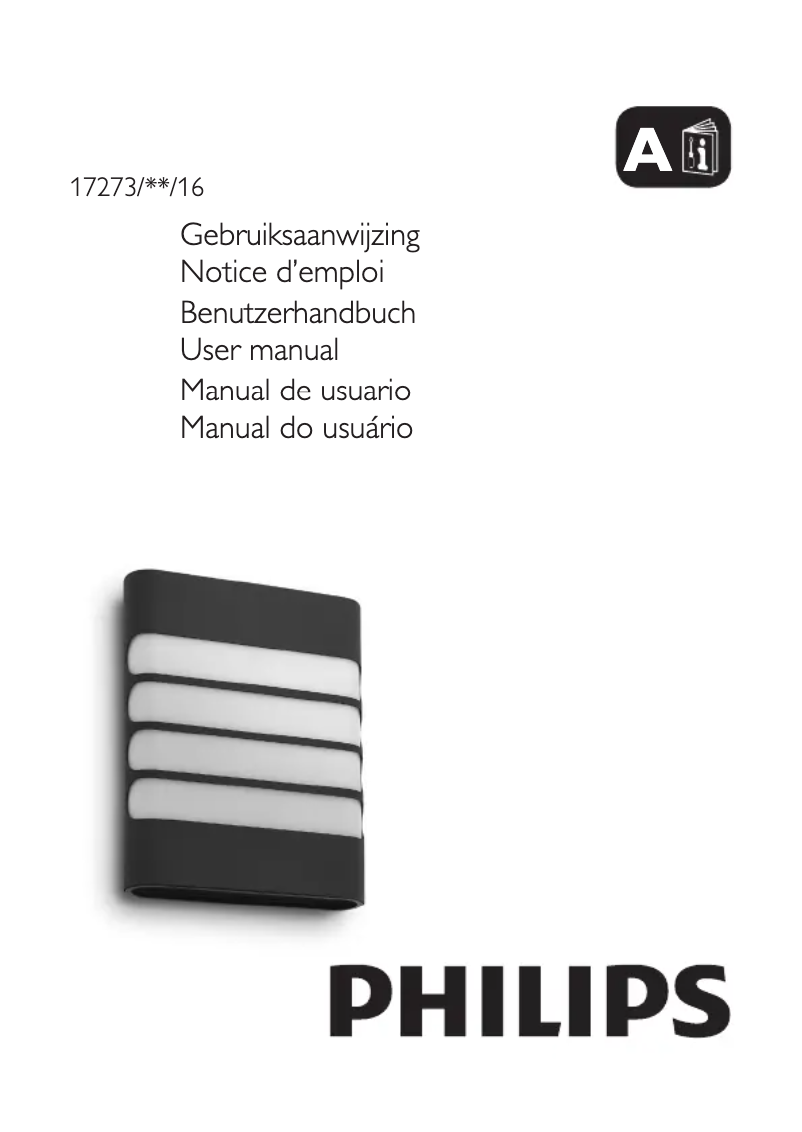 Página 1 del manual Manual de usuario Philips Raccoon