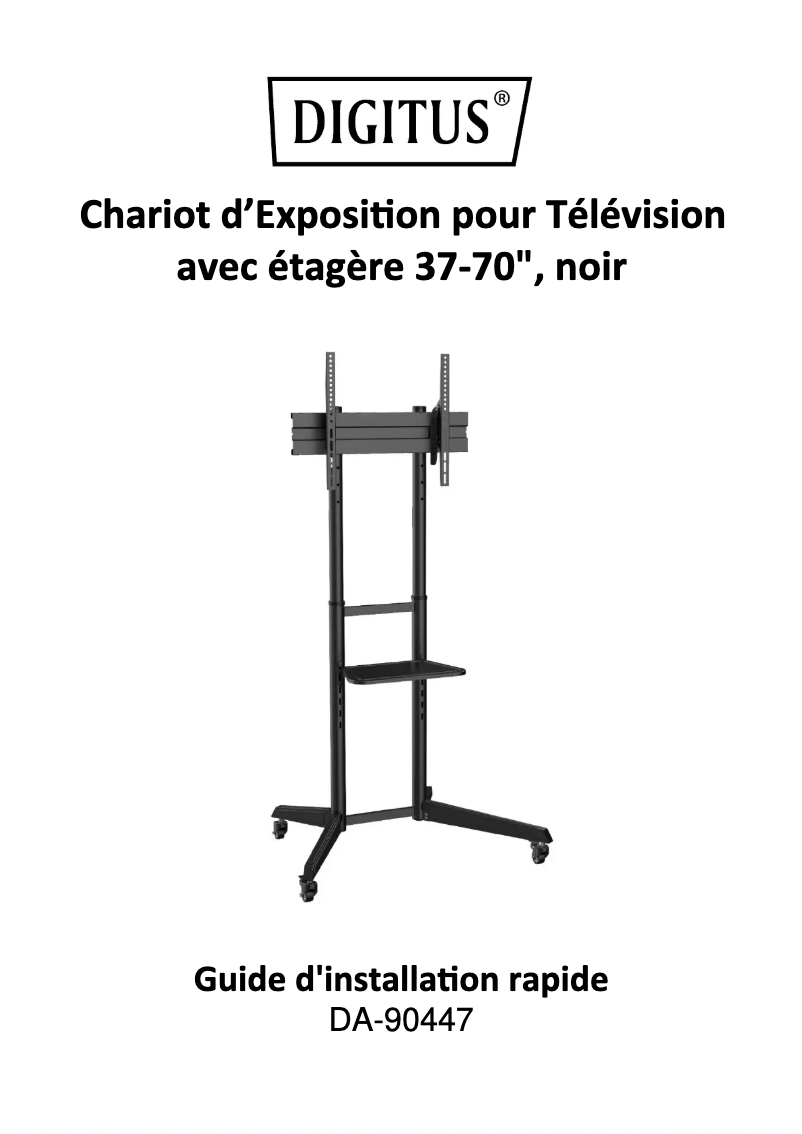 Page 1 de la notice Manuel utilisateur Digitus DA-90447