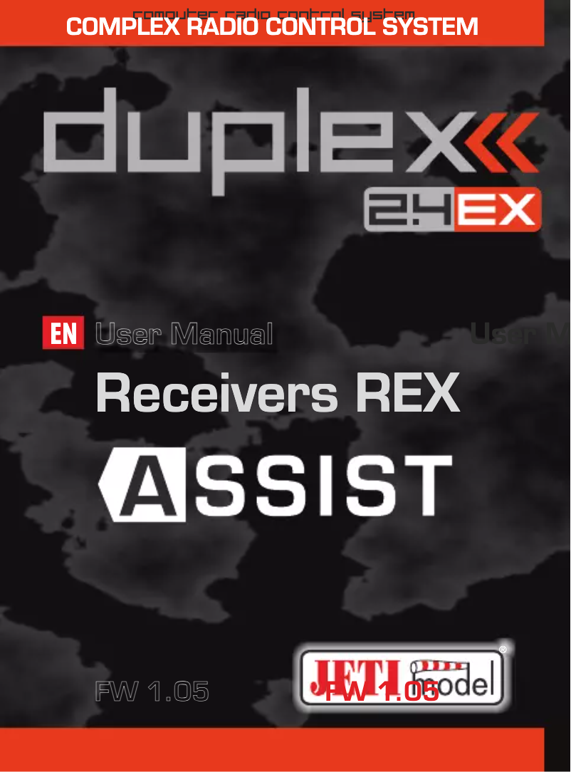 Image de la première page du manuel de l'appareil Duplex REX10A