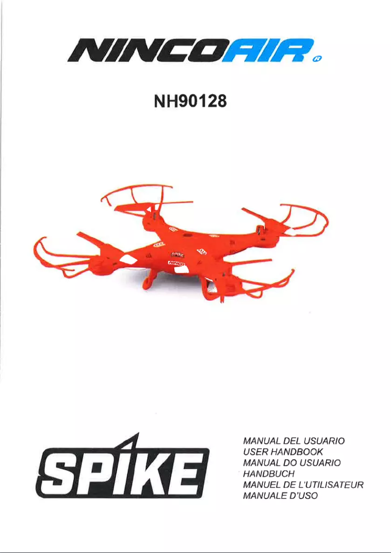 Page n°1 - Manuel utilisateur NINCO Nincoair Quadrone Spike NH90128