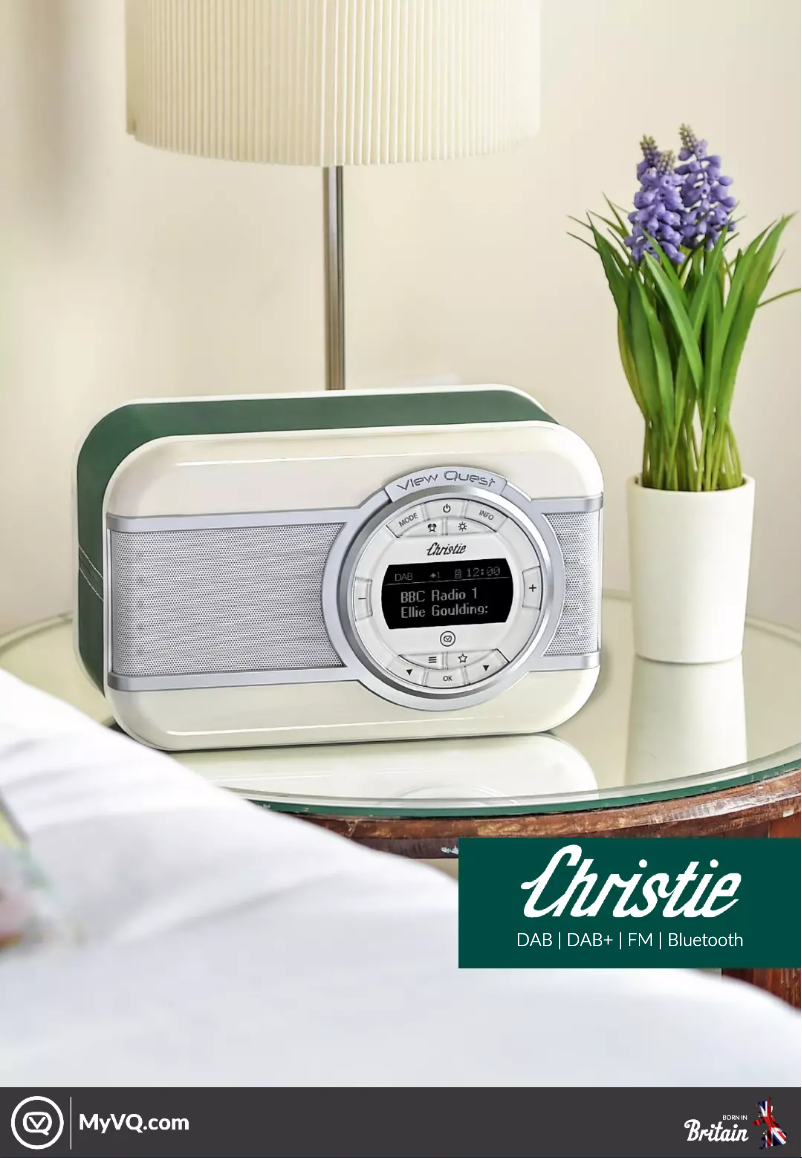 Image de la première page du manuel de l'appareil Christie