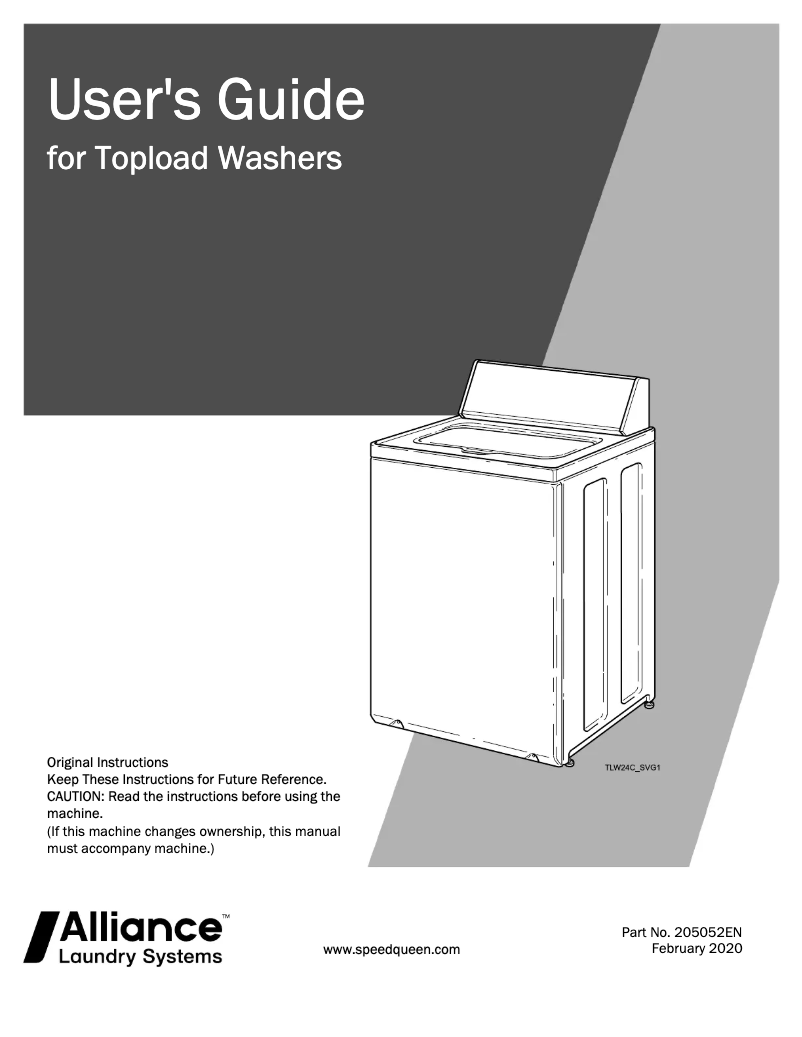 Image de la première page du manuel de l'appareil TR5003WN