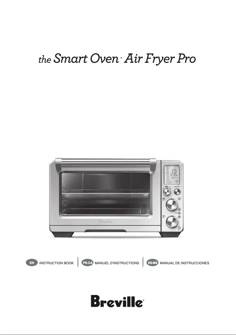 Page 1 de la notice Manuel utilisateur Breville the Smart Oven Air BOV900