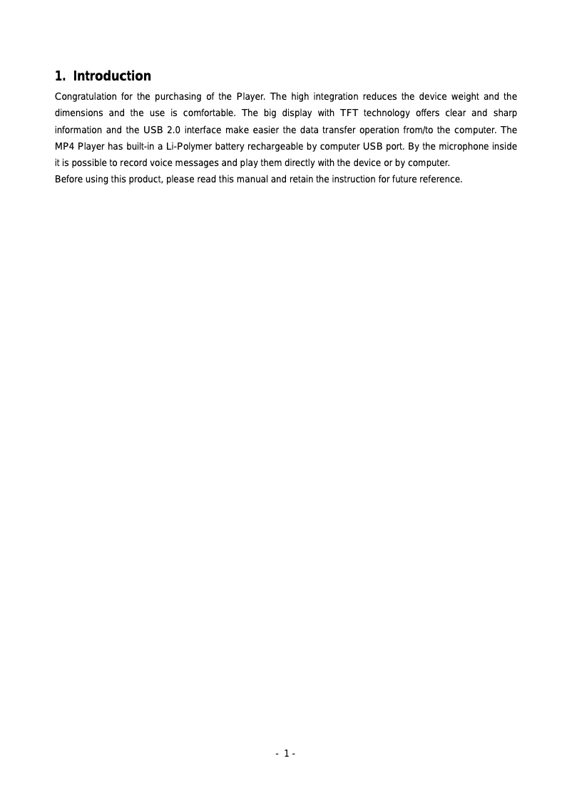 Image de la première page du manuel de l'appareil TS290